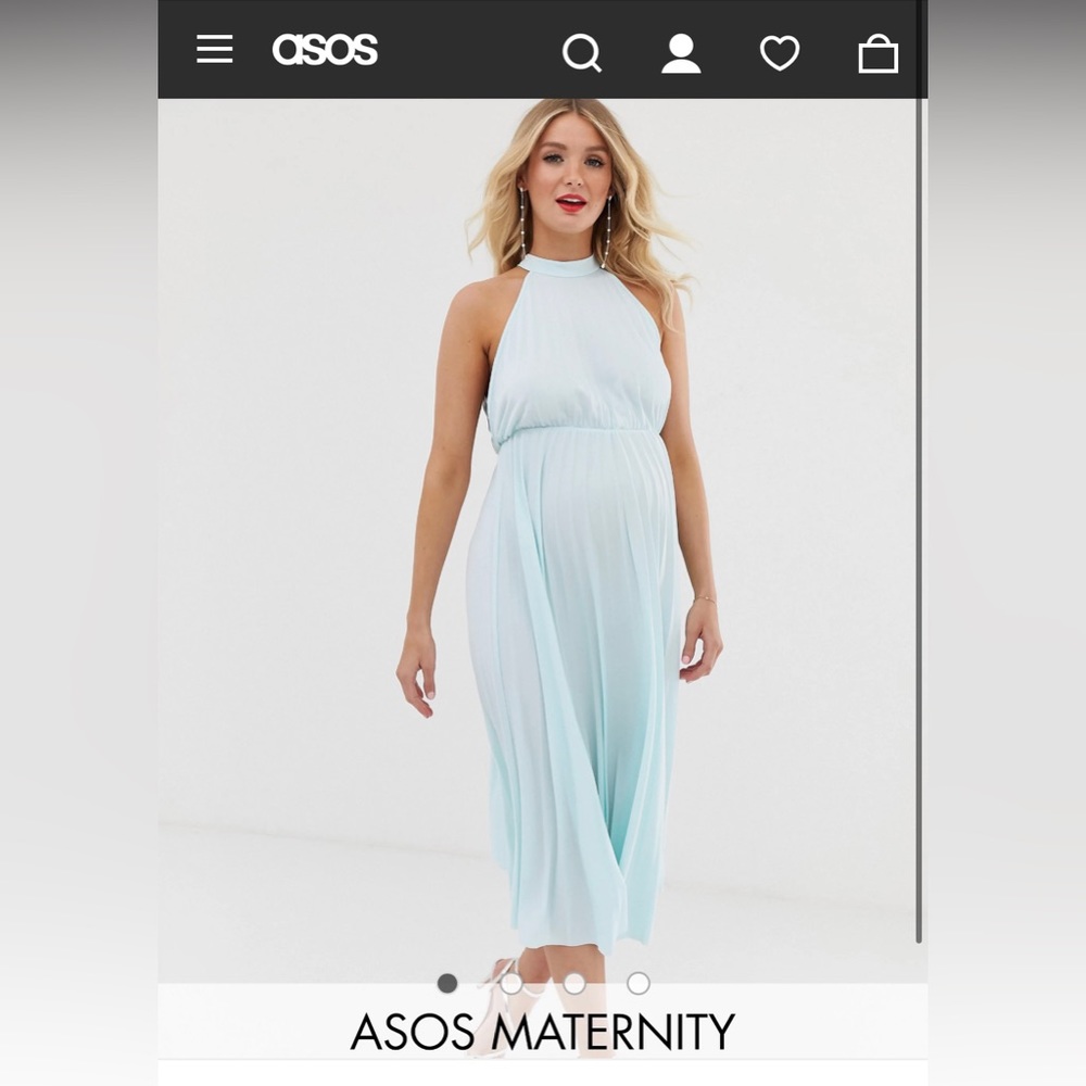 Asos maternity dress